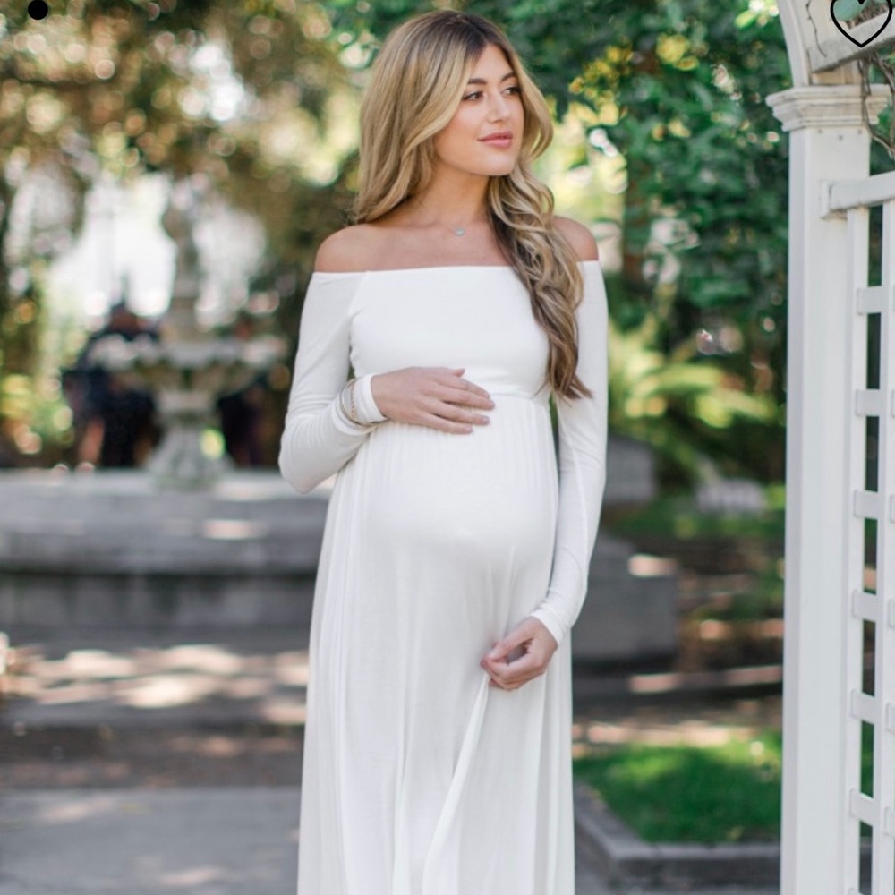 SOLD - PinkBlush Maternity Dress
